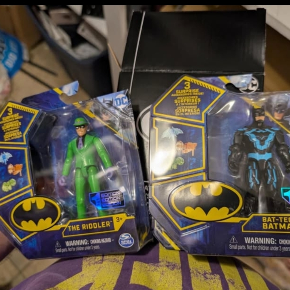 DC Bat-Tech Batman vs. The Riddler Set - Picture 2 of 2